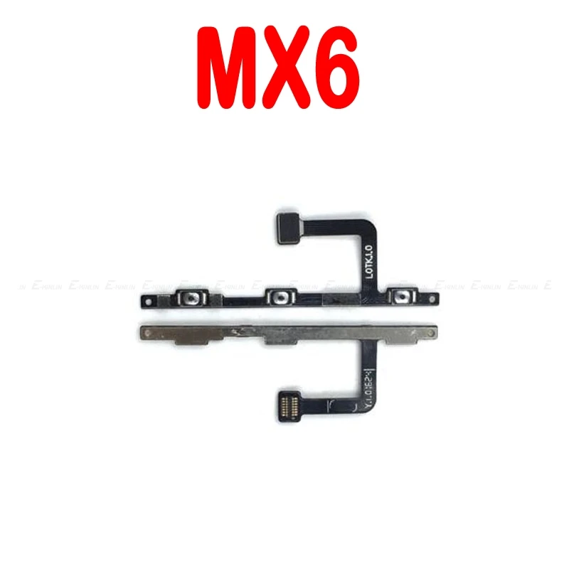 Для Meizu MX4 MX4 Mx6 Mx5 Pro 5 M2 M3 M3S M5 M5S M5C Note M2 Note металлический боковой выключатель питания с кнопкой включения и выключения гибкий кабель