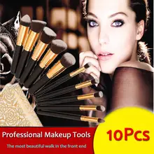 Makeup Brushes 10 Pcs Superior Professional Soft Cosmetics Make Up Brush Set Woman’s Kabuki Brushes kit Makeup Brushes Maquiagem