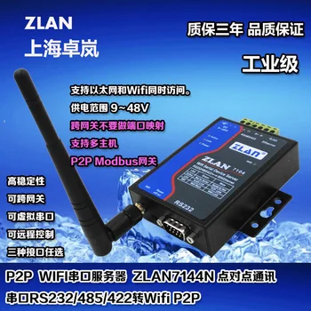 

Wireless serial port server serial RS232/485/422 to Wifi P2P ZLAN7144N
