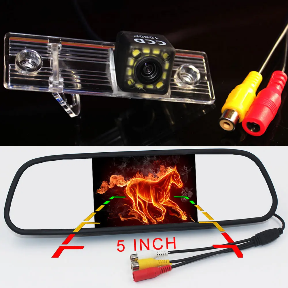 imágenes para 5 pulgadas Monitor del Espejo de Rearview del Coche del CCD de Estacionamiento Cámara de Visión Nocturna de Visión Trasera Del Coche para CHEVROLET Epica/Lova/Aveo/Captiva imágenes para 5 pulgadas Monitor del Espejo de Rearview del Coche del CCD de Estacionamiento Cámara de Visión Nocturna de Visión Trasera Del Coche para CHEVROLET Epica/Lova/Aveo/Captiva
