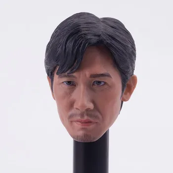 

1/6 Head Sculpt Infernal Affairs Chen Yongren Tony Leung Head Carving Model For 12" Action Figure