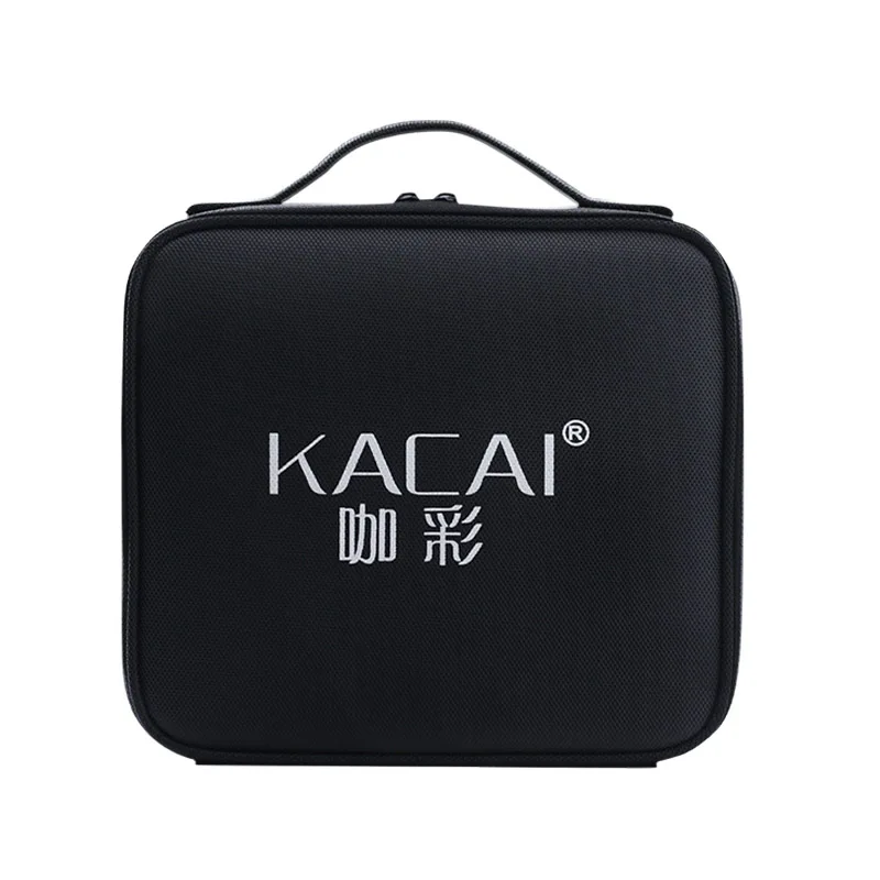 black Коробка для сбора ресниц, женская косметичка, высокое качество, дорожная косметичка, портативная коробка для макияжа, съемная Сумочка с отделением - Цвет: black