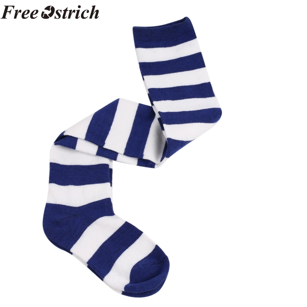 

FREE OSTRICH Women's stockings wide striped stockings over the knee warm wide stripe stockings comfortable tight breathable