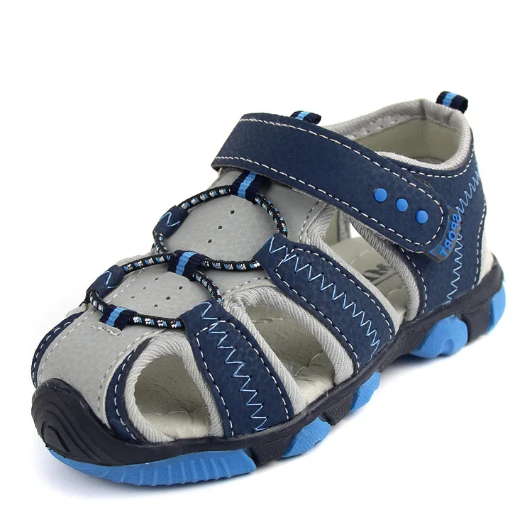 Летние новые детские сандалии для мальчиков, летняя обувь, пляжные сандалии для детей, обувь для мальчиков, высокое качество, размер