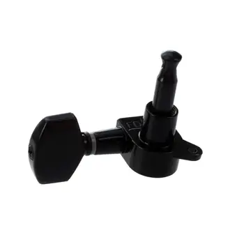 

2pcs ofGuitar Tuning Pegs Tuners Machine Heads 3L 3R Black