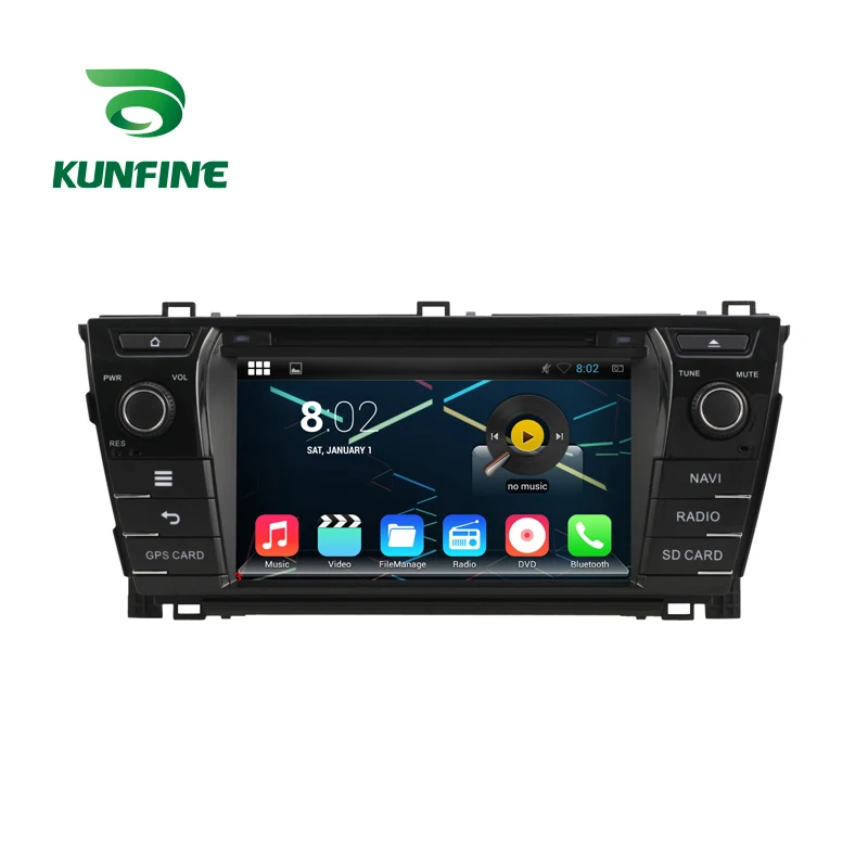

Android 7.1 Quad Core 2GB RAM Car DVD GPS Navigation Multimedia Player Car Stereo for Toyota Corolla 2014 Radio Headunit