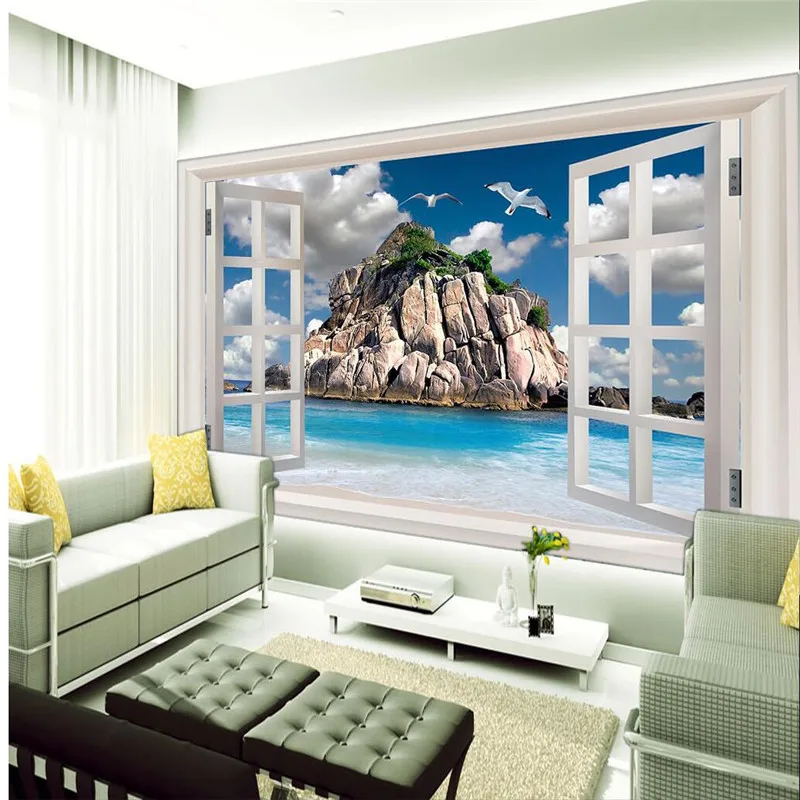 3d wallpaper mural art decor picture backdrop Modern ...