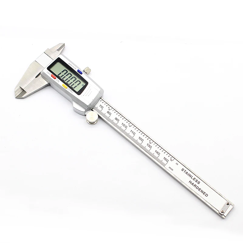 

Low-cost high-precision measuring tool stainless steel digital caliper accuracy 0.01mm measuring range 0-150mm