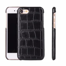 150 шт для Fundas iPhone 7 7 Plus чехол для телефона с крокодиловым узором кожаный чехол для телефона Тонкий чехол