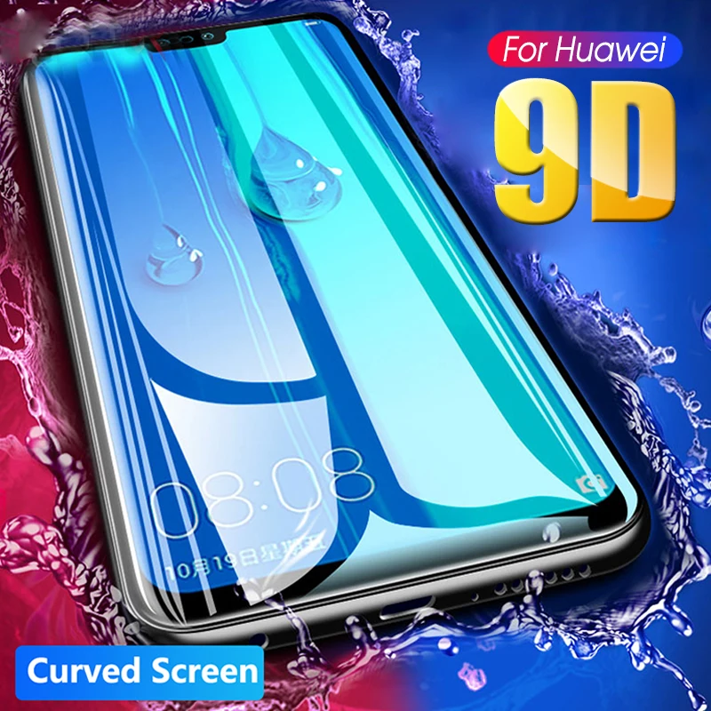 9D стекло для Honor 10 lite закаленное Huawei Y9 Y5 Y6 Y7 2019 2018 20 10i защитное на huwei honor20 i 20pro |