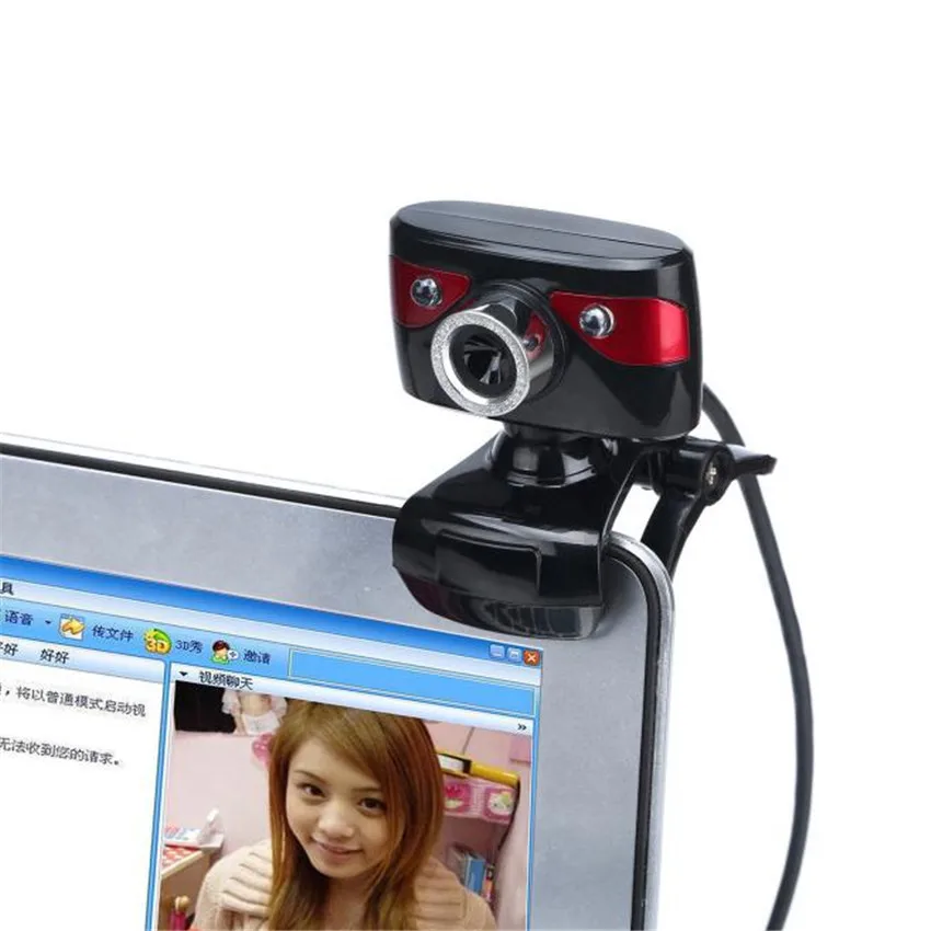 Светодиодный свет веб-камера HD 12 цифровая фотокамера с повышенным разрешением вращающаяся подставка для компьютера ПК ноутбук camara de la вебкамера для ПК-камеры автомобиля Мобильный DVR NOV1