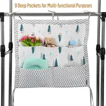 Детское постельное белье подвесная сумка для хранения многофункциональная кровать с 9 карманами горячая Распродажа детская Колыбелька висячая сумка Детские игрушки для люльки