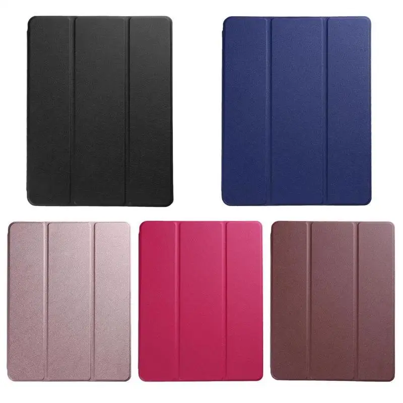 

Case for iPad 9.7 inch 2018 PU Smart Cover Auto Awake Sleep Case with Protection Film Black Rose Gold Blue Brown