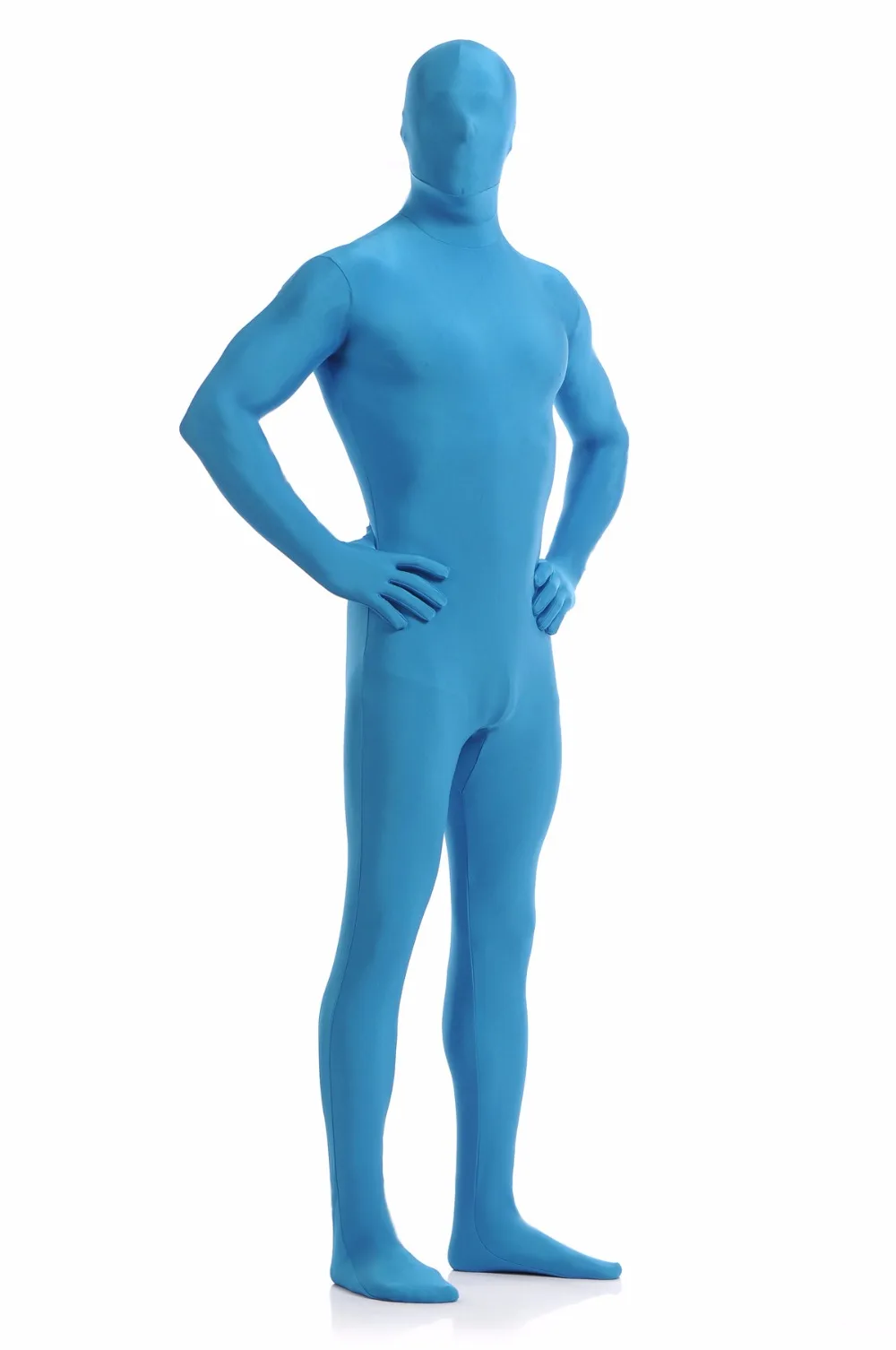 Новейший взрослый костюм-невидимка Zentai костюмы Blow Up синий фиолетовый зеленый красный 26 цветов полный тело Хэллоуин Вечеринка Косплей Костюм