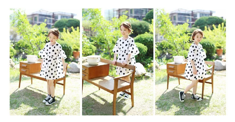 half sleeve chiffon baby teenagers girls summer dress 7 8 10 12 14 4 6 years flare sleeves dot kids girl dresses 2017 loose children dress 2 3 4 5 6 7 8 9 10 11 12 13 14 years big girls school blouses girls blouse designs (2)