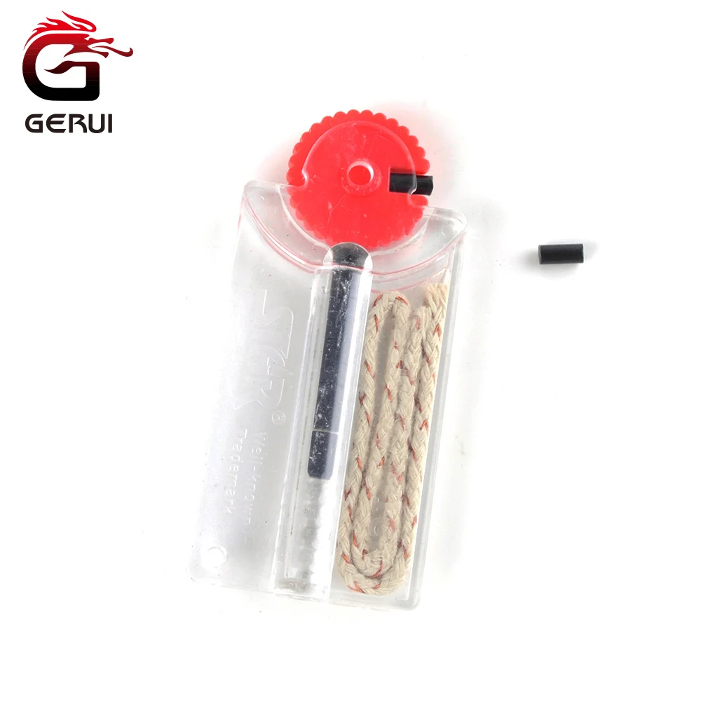 GERUI 3 шт. сменный диспенсер для фитиля масла керосина зажигалки|fire lighter|fire wickfire flint |