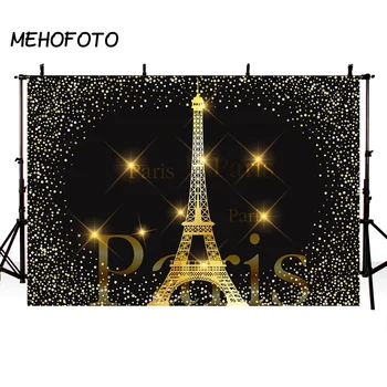 

MEHOFOTO Photography Eiffel Tower children's background birthday festive confetti photocall send folded lovely studio photo