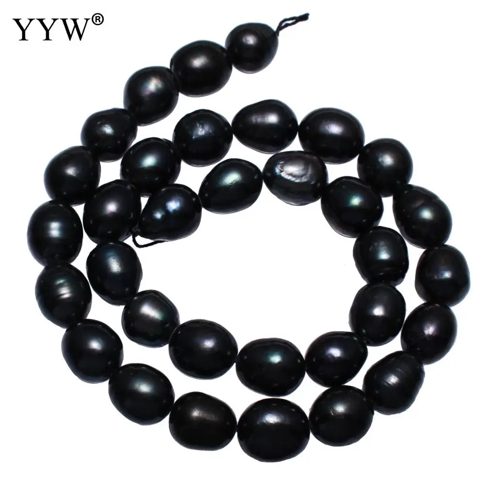 

Cultured Potato Freshwater Pearl Beads black 9-10mm Approx 0.8mm Sold Per 14.5 Inch Strand