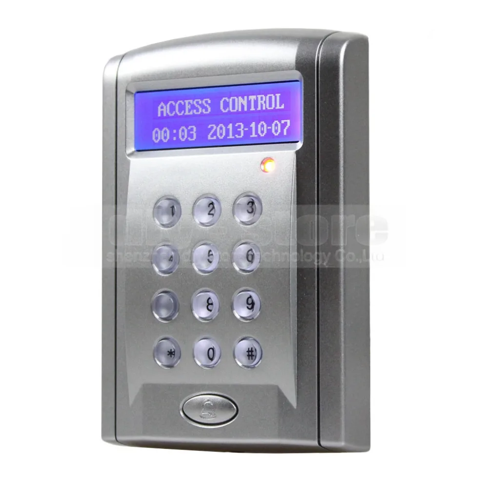 DIYSECUR пульт дистанционного управления 125 кГц RFID дверной замок система контроля доступа комплект с дверной звонок Кнопка+ Электрический замок BC200