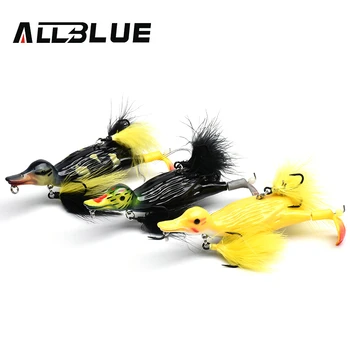 ALLBLUE 3D STUPID DUCK Topwater Fishing Lure 2