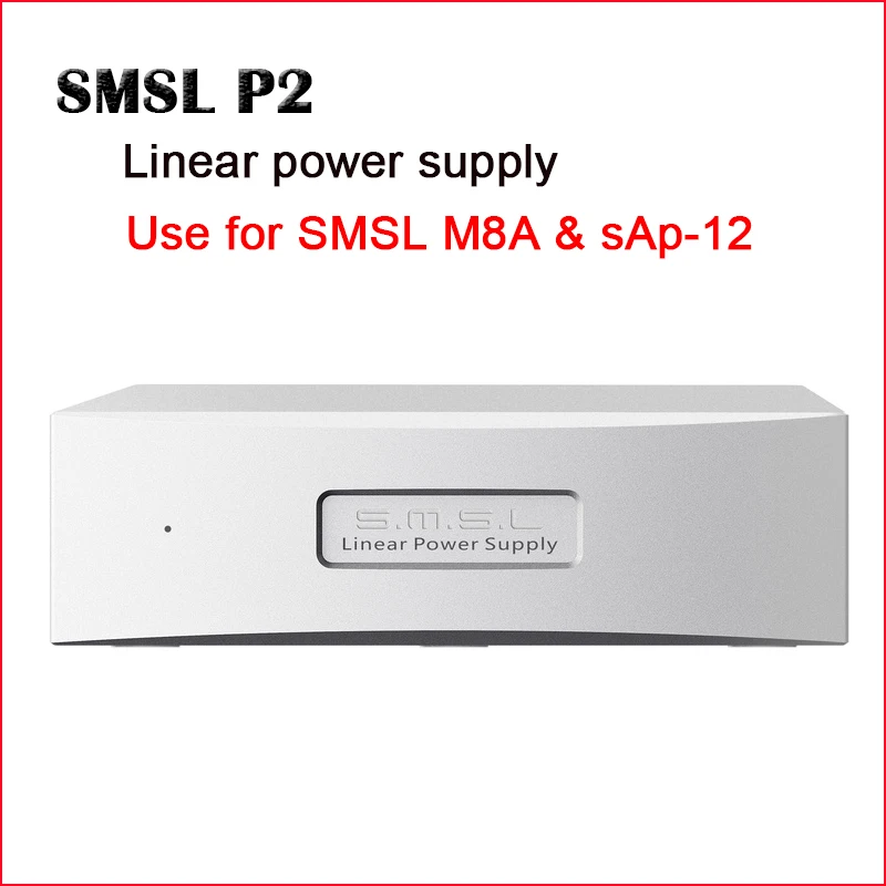 SMSL P2 Linear Power Supply Audio Amplifier Dual 5V output Amplifier Desktop Use for SMSL M8A & sAp-12 Hifi Amplifier Audio SMSL P2 Linear Power Supply Audio Amplifier Dual 5V output Amplifier Desktop Use for SMSL M8A & sAp-12 Hifi Amplifier Audio