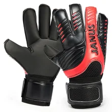2016 Nuevo Mens Profesional Guantes De Portero de Fútbol Dedo Protección Gruesa Bola De Guantes de Fútbol Futbol Luvas De Guarda Redes