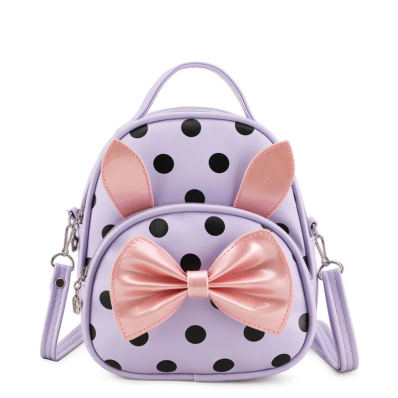 

Fashion Princess Bow Shoulder Messenger Bag Children's Shoulder Bags New Cute Girl Rabbit Ears Small Handbag A464