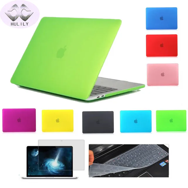 Чехол для macbook pro 13 15 touch bar и Touch ID поверхности с резиновым покрытием новинка 2016