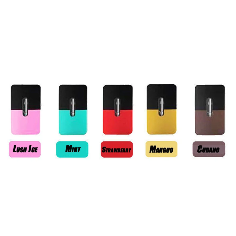 

20Pcs/Lot Vape Pen Pods 0.9ml Juice Closed System Pod Vape Cartridge for MYLE Device Electronic Cigarette BCD Pods