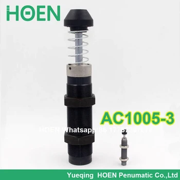 

AC1005-3 Pneumatic Cylinder Shock Absorber AC 1005-3 Low speed AC series OD thread size 10mm stroke 5mm Specifications M10*1.0