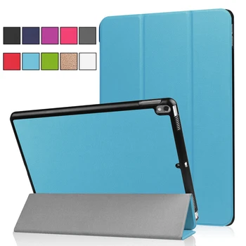 

50pcs/lot For iPad Air 2019 3-Folder Magnetic Case Custer Sleep/UP Smart Cover Leather Case With Stand For iPad Air 3 10.5 inch