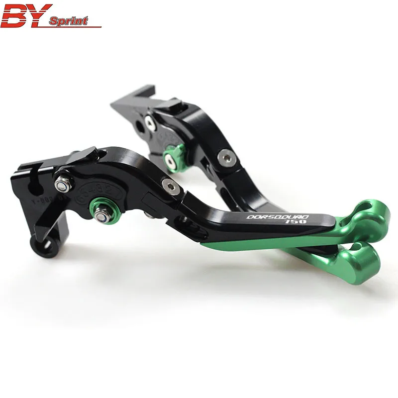 

With LOGO For Aprilia DORSODURO 750 2008-2016 CNC Motorcycle Accessories Folding Extendable Clutch Brake Levers