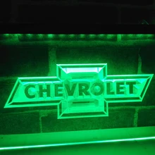LG033-CHEVROLET светодиодный неоновый светильник подвесной Знак Домашний Декор ремесла