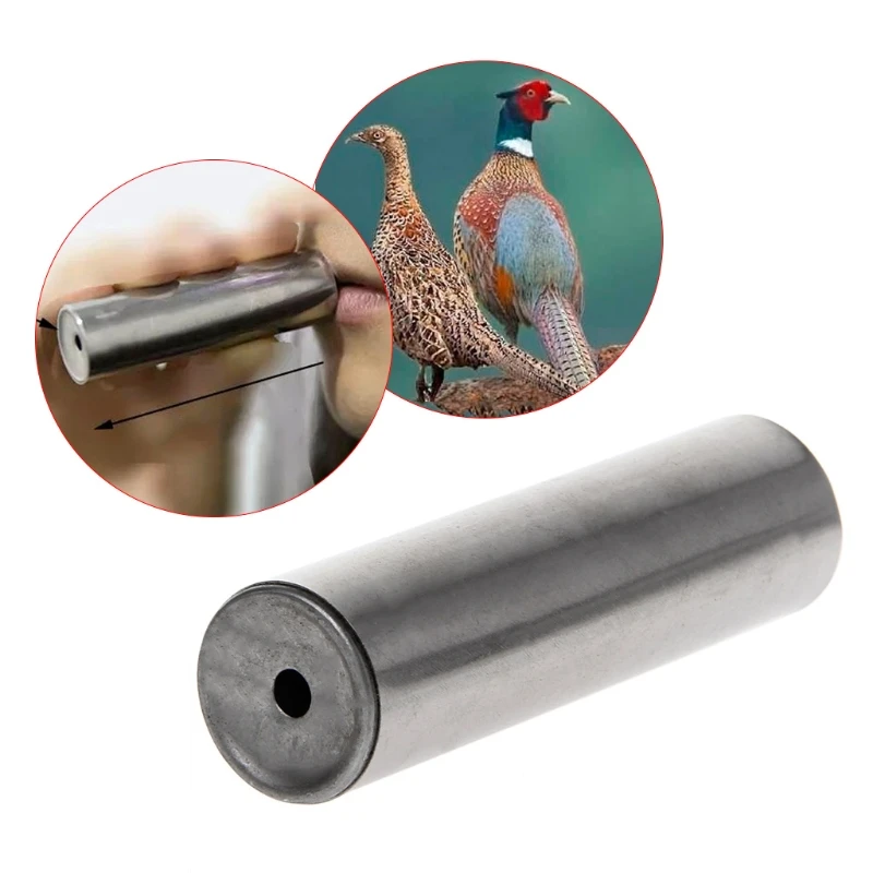 

Hunting Whistle Outdoor Attractive Birds Shooting Stainless Steel Pheasant Gear