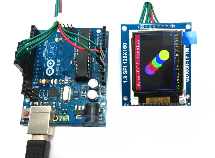  1.8 SPI LCD Modules with PCB