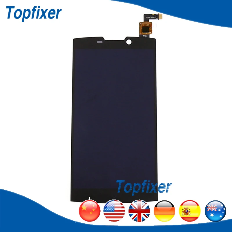 

For Highscreen Boost 2 SE LCD Display Touch Screen Digitizer Full Complete Repair Parts 1PC/Lot