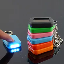 1 шт. Новые автомобильные аксессуары на открытом воздухе светодио дный портативные светодиодные солнечные панели цепочка для ключей с высокой энергией портативные кемпинговые огни походные P# dropship