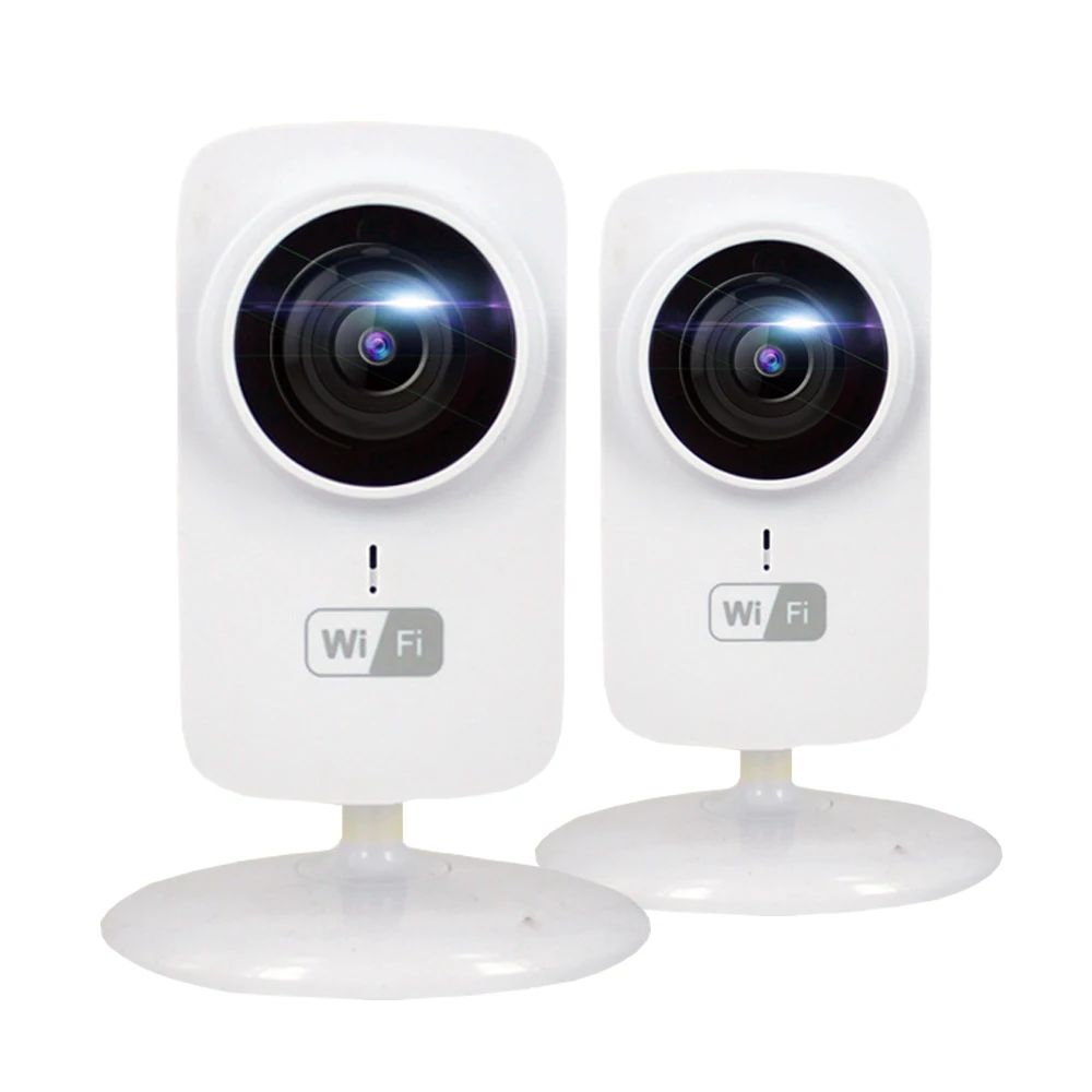 2pcs HD Mini Cube IP Camera WIFI 720P Wireless cam CCTV Security