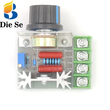 

Electrical Voltage Regulator Variable Transformer AC220V 25A Knob Continuously Variable Adapter for Lights Brightness Control