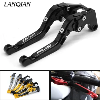 

Motorcycle Accessories CNC Adjustable Folding Brake Clutch Levers For SUZUKI SV 650 SV 650 1999-2009 2016