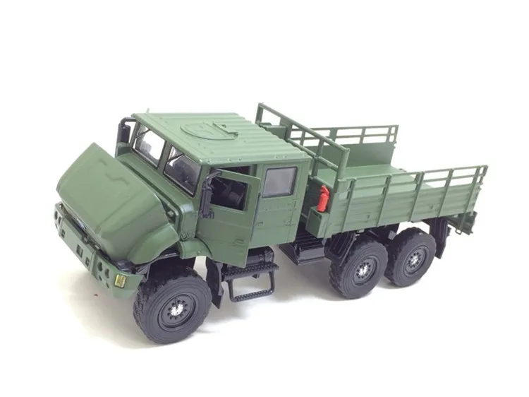 Новый 1:36 сплава военный грузовик, отлитый под давлением игрушка, модель автомобиля со звуком задерживаете музыка зеленый Модель