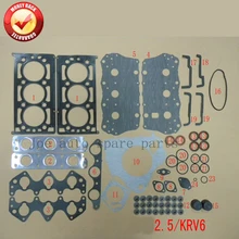 K5 KV6 KRV6 Двигателя полный комплект прокладок комплект для Kia Carnival 2.5L 2497CC V6 1998-0K558-10-270B 50240600