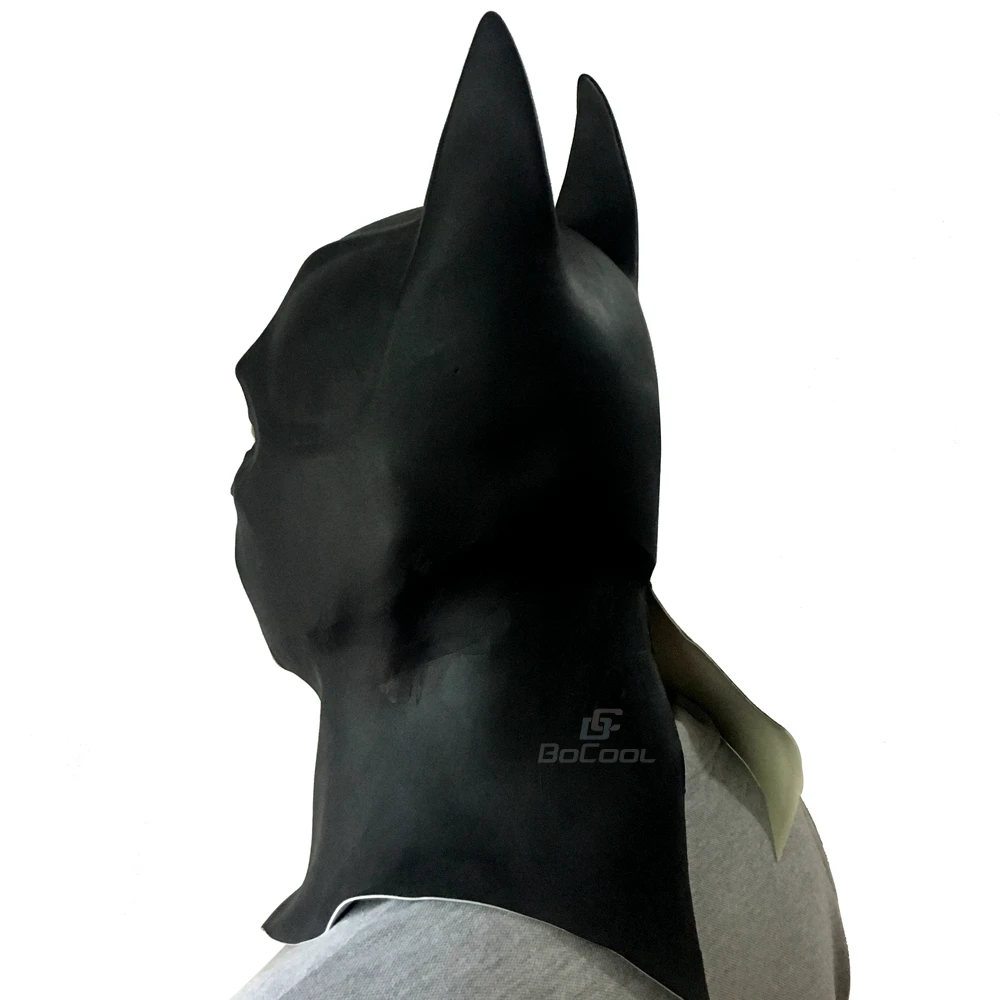 Маска Бэтмена, маска для взрослых на Хэллоуин, Реалистичная маска на все лицо, латексные Вечерние Маски, карнавальный костюм Брюса Уэйна
