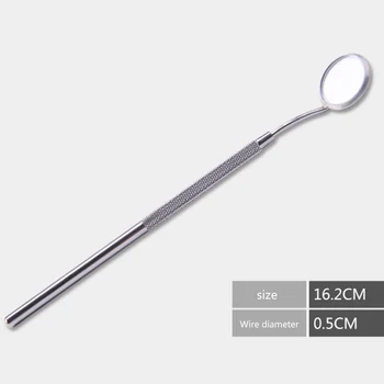 

New Stainless Steel Dental Mirror Dental Tools Mouth Mirror Dental Hygiene Kit Instrument Dental Pick Dentist Prepared Tools