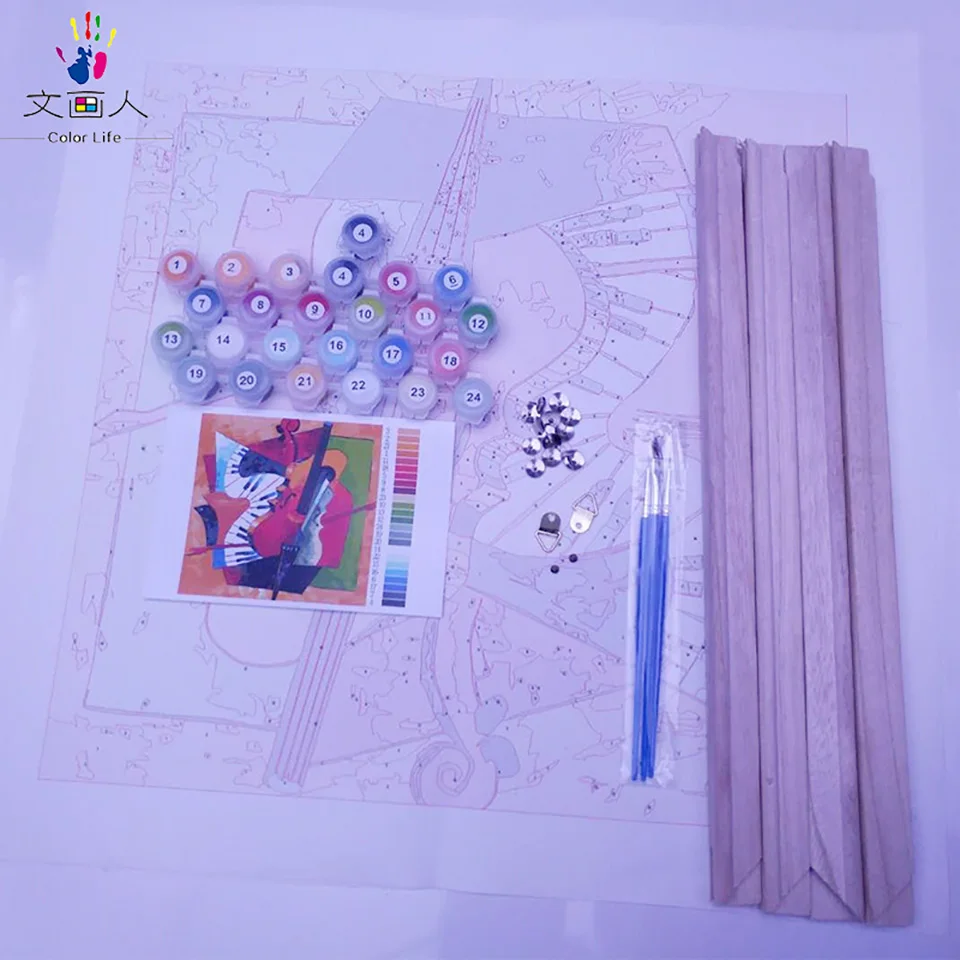 Покраска по номерам бейсбольная собака diy Цифровая Раскраска милые животные