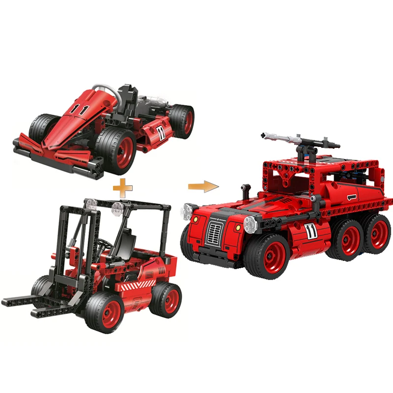 

Go Kart Karting Pull Back 201pcs Technic MOC Vehicle Creator City Building Blocks Bricks DIY Model Toys for children