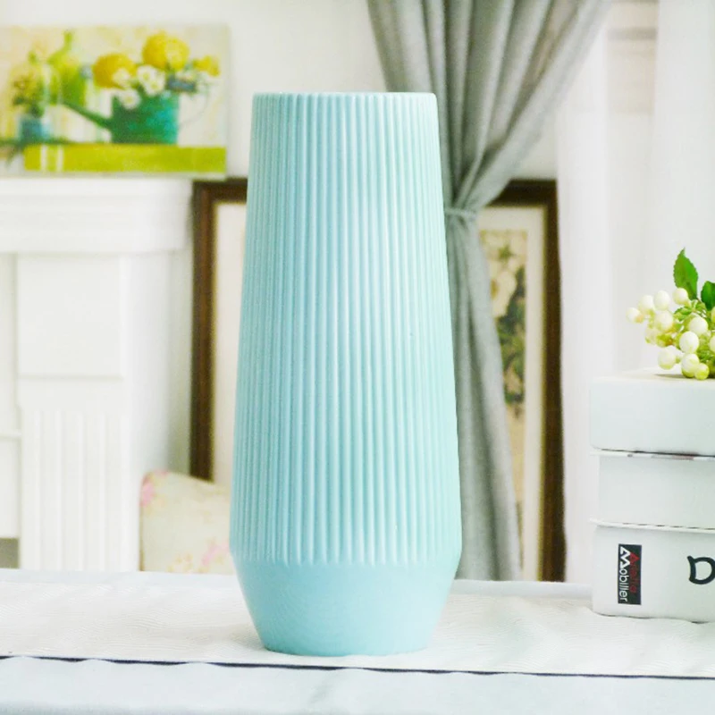 Глазированные Керамика Vase-3pcs краткое современная керамика ваза для домашнего Свадебные искусственное цветочное украшение ваза подарок дропшиппинг