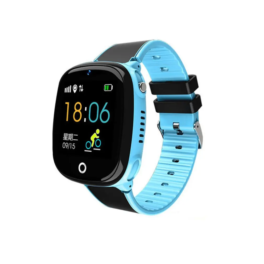 

Wearable HW11 Children Family Bluetooth Pedometer Smart Watch Waterproof Device GPS SOS Call Kids Safe For Android Monitoring