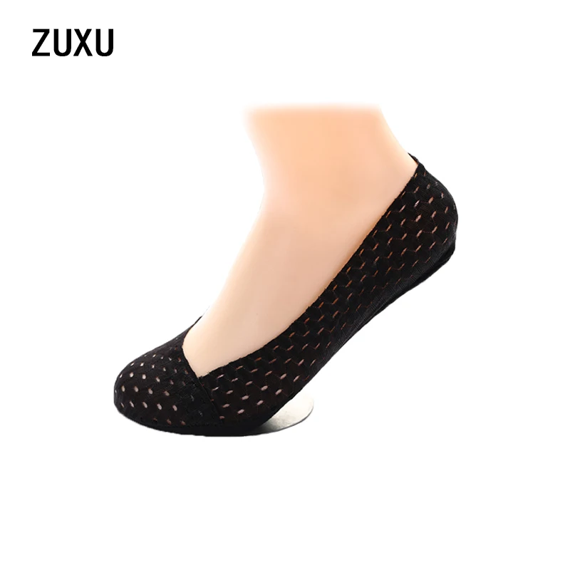 

2017 Ms. shallow mouth to help invisible socks new breathable sweat socks socks silicone anti-friction mesh socks