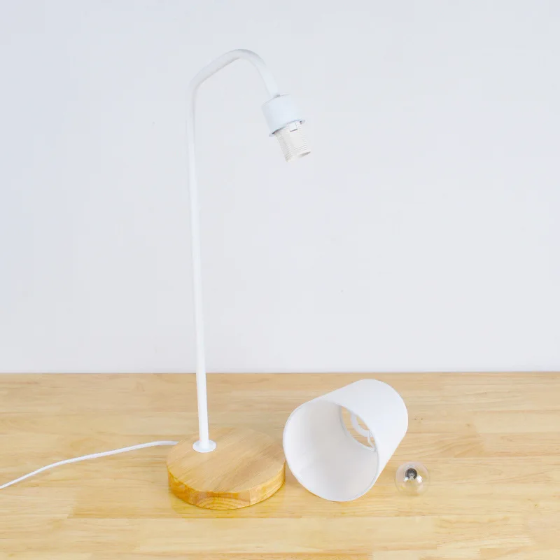 YOOK 26*54 см настольная лампа для чтения железа Tablelamp офисная настольная прикроватная затемнения освещения маленькая Настольная Лампа 220 v E27